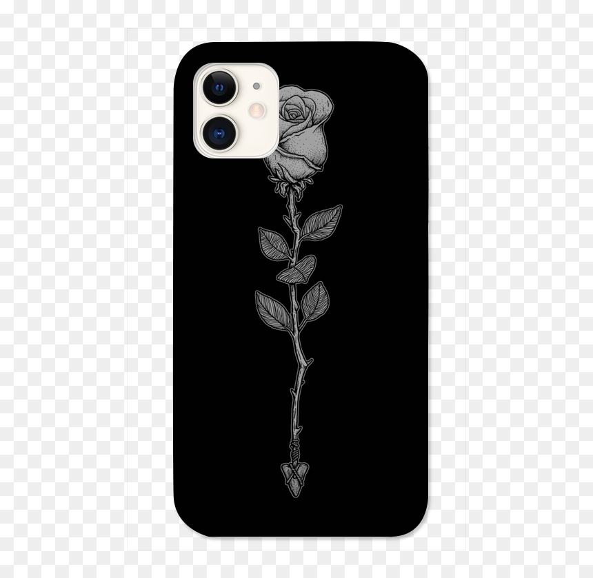 Case Transparente Amor Mortal De Denilson Silvana - Mobile Phone Case, HD Png Download - flecha png transparente