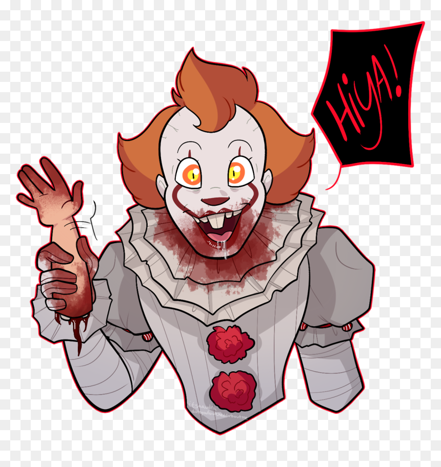 Cute Pennywise Transparent Background, HD Png Download - pennywise the clown png