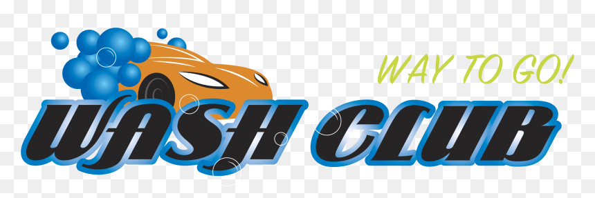 Wash Club Clipart , Png Download - Graphic Design, Transparent Png - car wash bubbles png