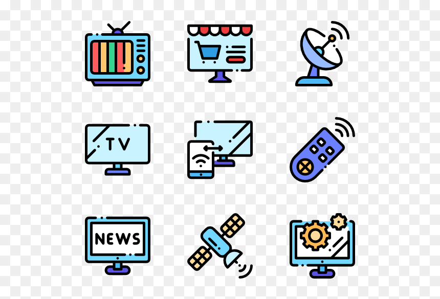 Icon, HD Png Download - televisor png