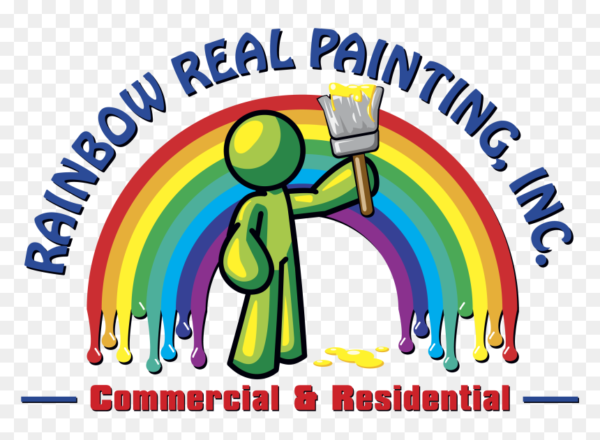 Rainbow Real Painting - Illustration, HD Png Download - real rainbow png