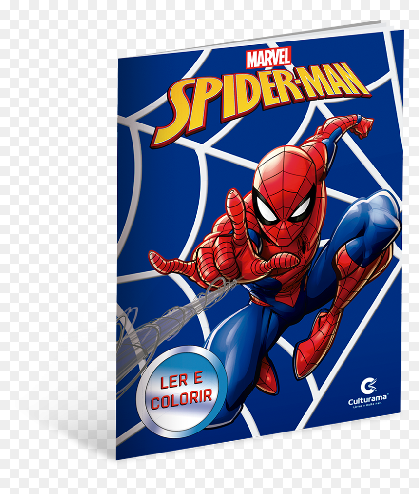 Homem Arnha Para Colorir, HD Png Download - homem aranha png