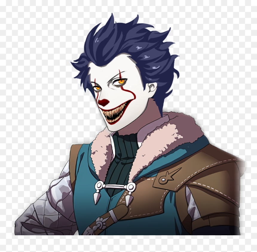 Fire Emblem Felix Tsundere, HD Png Download - pennywise the clown png