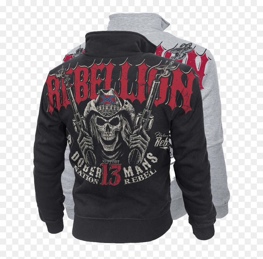 Da Mz Rebellion-bcz165 - Doberman Mikina, HD Png Download - rebel flag png
