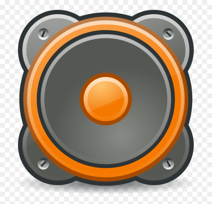Computer Speaker,loudspeaker,car Subwoofer - Speaker Favicon, HD Png Download - speakers vector png