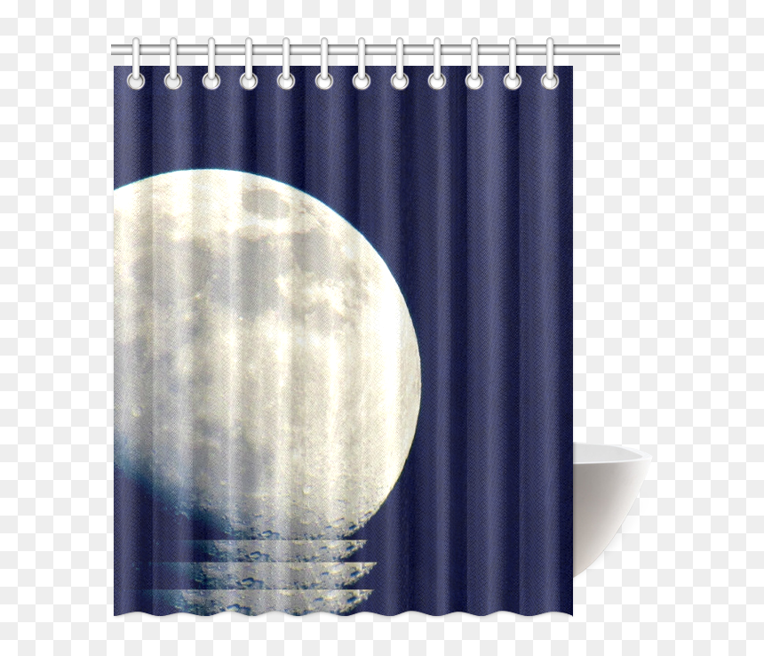 Moon Phase By Martina Webster Shower Curtain , Png - Red Buffalo Plaid Shower Curtain, Transparent Png - moon phase png