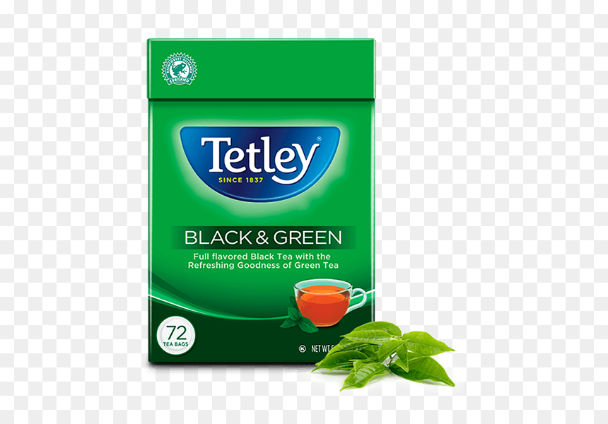 Tetley Black Tea Bags, HD Png Download - arizona green tea png