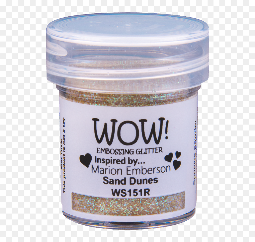 Wow Champers Embossing Powder , Png Download - Wow Embossing Glitter Zeus, Transparent Png - sand dunes png