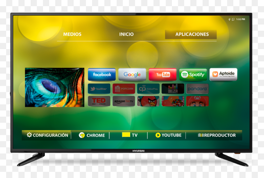Hyundai 32hyn5210hfn, HD Png Download - televisor png