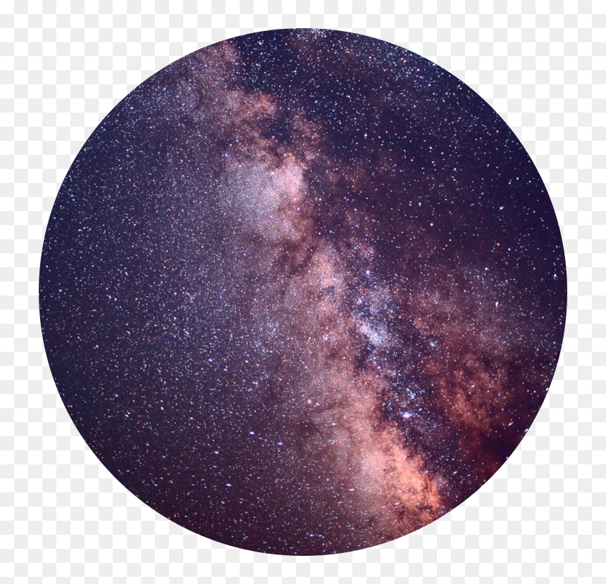 Transparent Planet Ring Png - Milky Way Before And After, Png Download - planet rings png