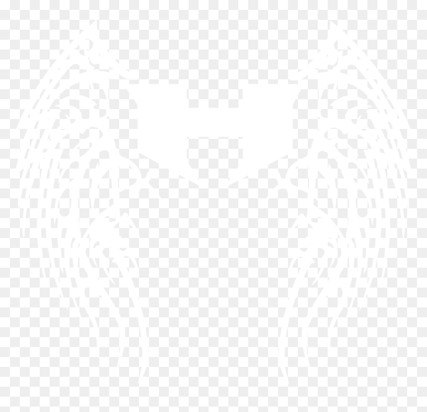 Available Png Sizes - Tribal Angel Wings, Transparent Png - wings logo png