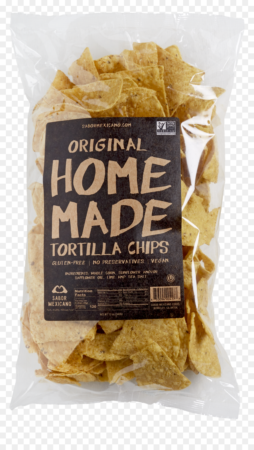 12 Oz Original Tortilla Chips, HD Png Download - tortilla chip png