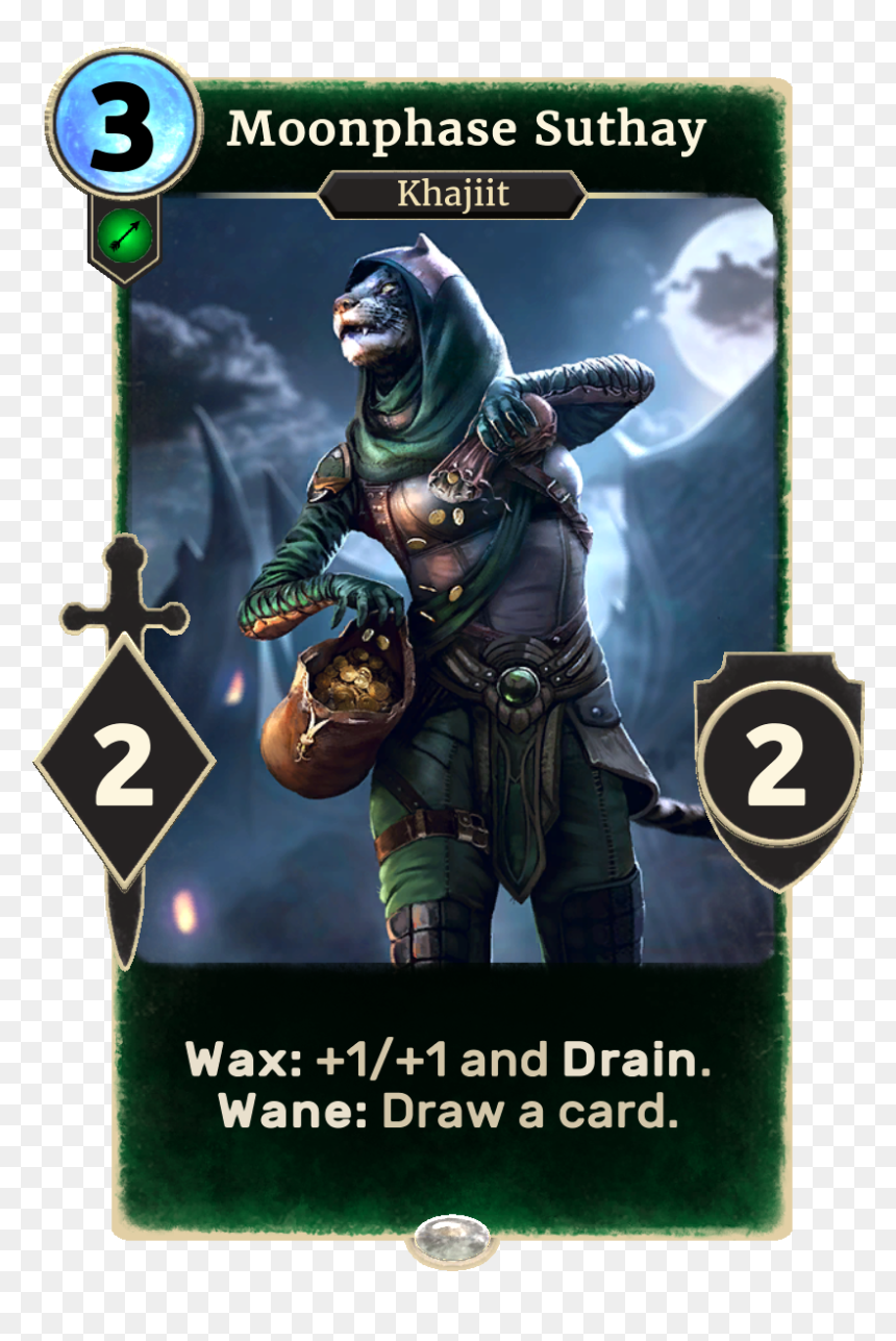 Elder Scrolls - Elder Scrolls Legends Vampire, HD Png Download - moon phase png