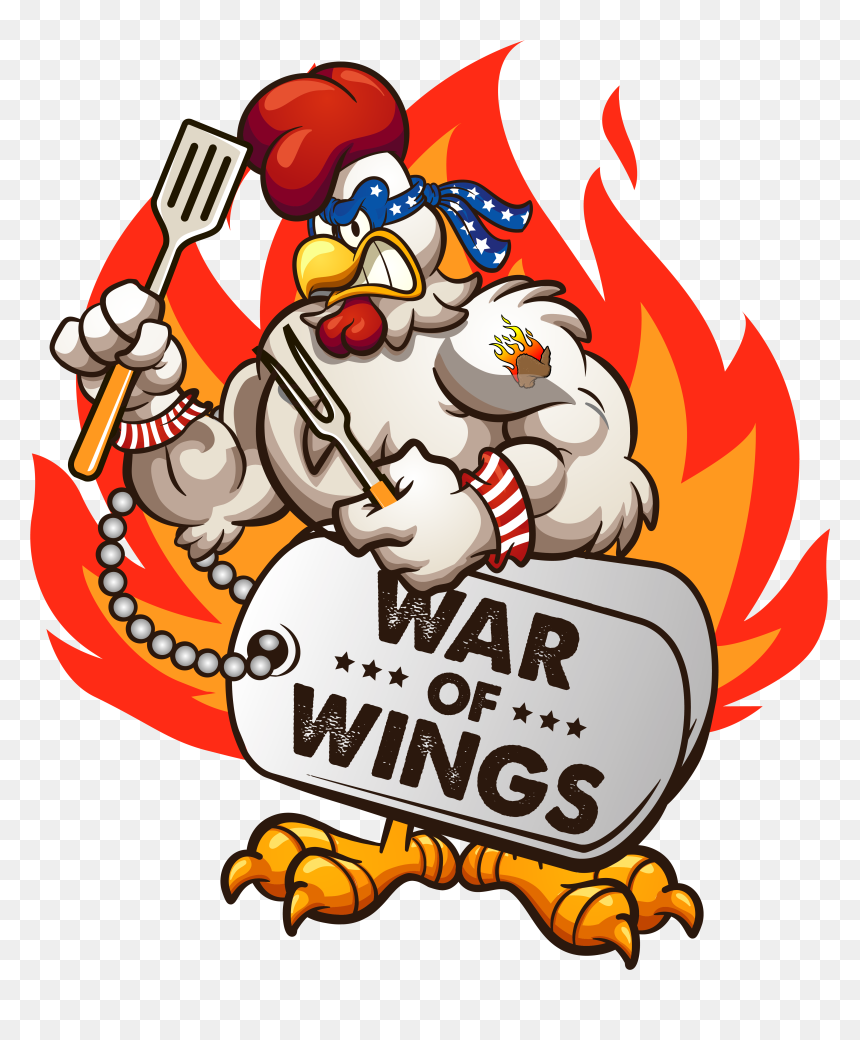 Cropped War Of Wings Logo Final 01 - Cartoon, HD Png Download - wings logo png