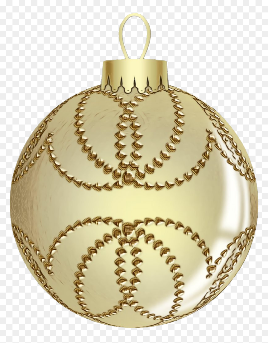 Metallic Ornament Png Transparent Image - Christmas Ornament, Png Download - metallic png