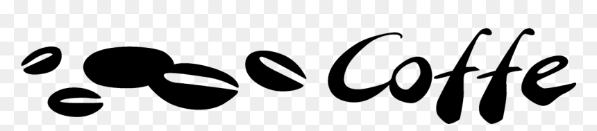 Calligraphy, HD Png Download - granos de cafe png