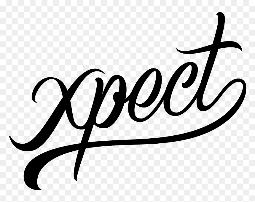 Xpect - Calligraphy, HD Png Download - grainy texture png