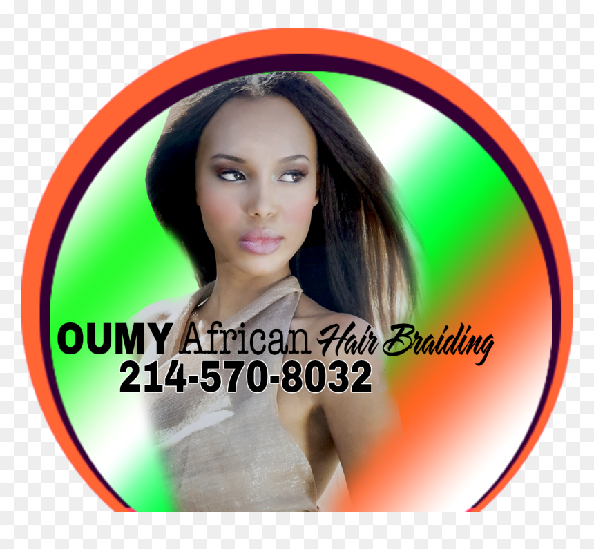 African Hair Braiding - Oumy African Hair Braiding, HD Png Download - braids png