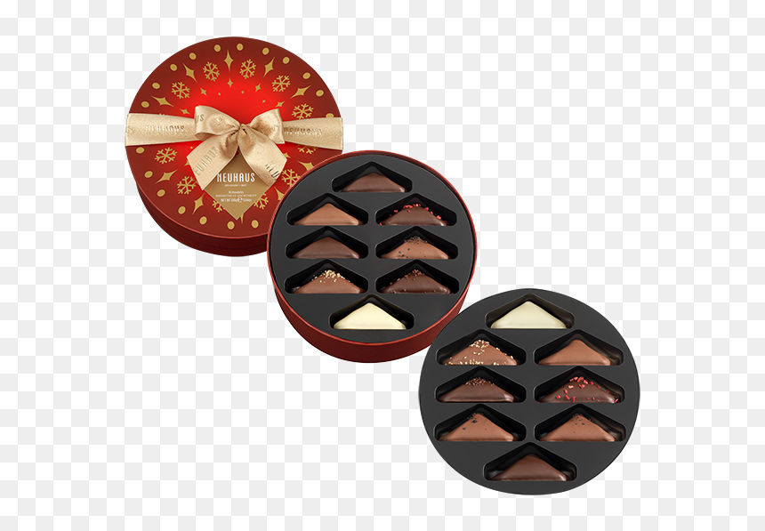 Neuhaus Round Box, HD Png Download - open christmas present png