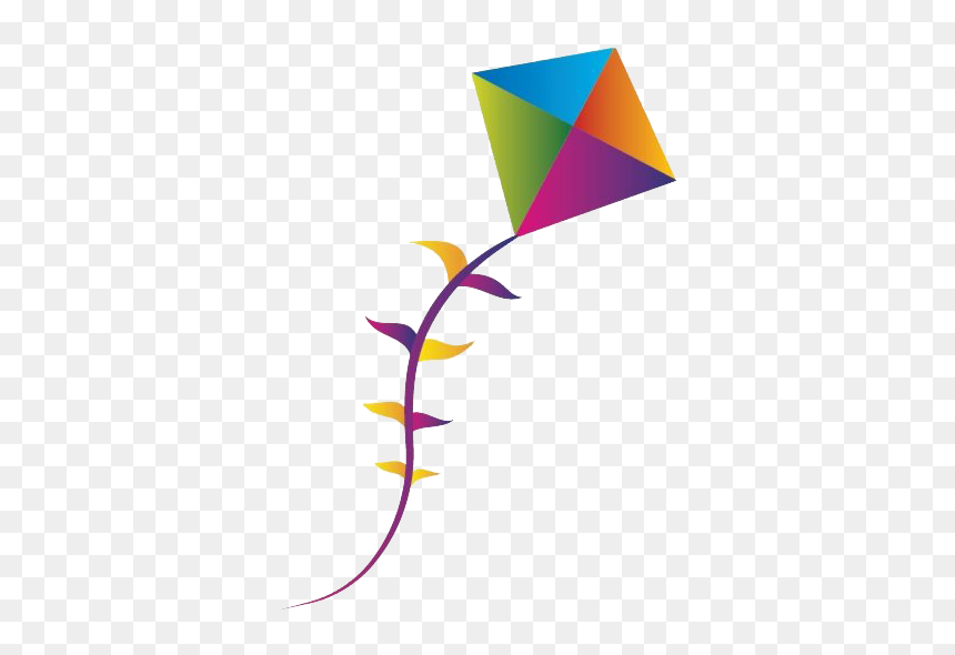 Flying Kite Transparent - Kite Transparent, HD Png Download - flying paper png