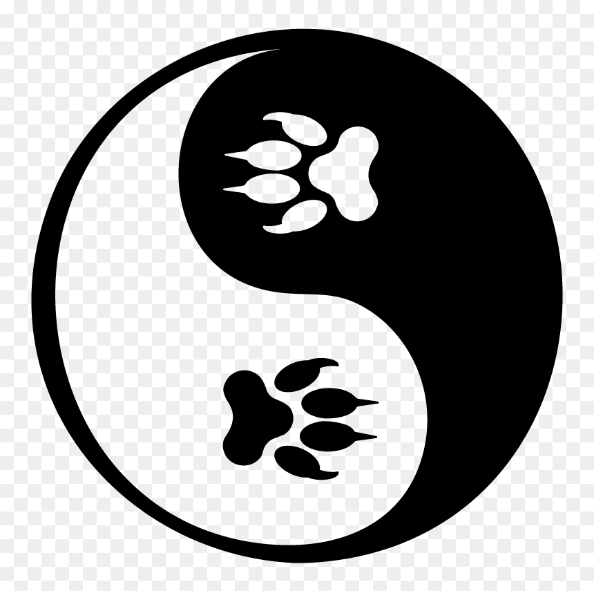 Transparent Lion Paw Png - Yin Yang Lion, Png Download - lion paw png