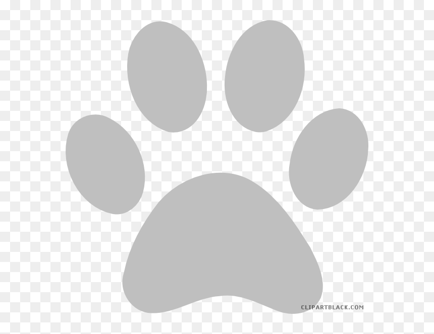 Transparent Lion Paw Png - Grey Paw Print Png, Png Download - lion paw png