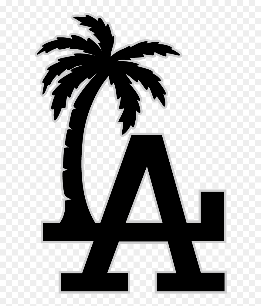 Black And White Palm Tree , Png Download - Black And White Palm Tree, Transparent Png - white palm tree png