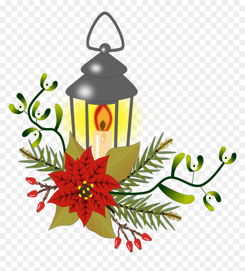 Christmas Flower Clipart, HD Png Download - christmas flower png
