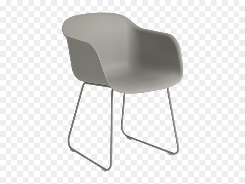 Muuto Fiber Armchair Sled Base Grey, HD Png Download - grainy texture png