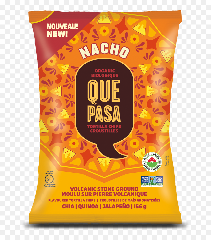 Que Pasa Nacho Chips, HD Png Download - tortilla chip png