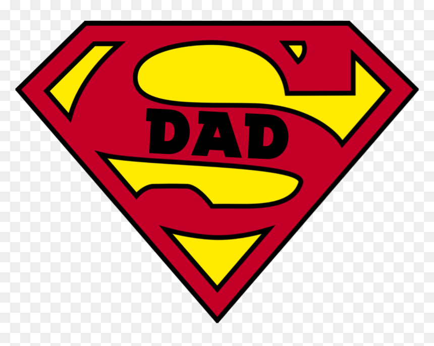 #dad #papa #diadelpadre #fathersday #super #superpapa - Superman Logo, HD Png Download - dia del padre png