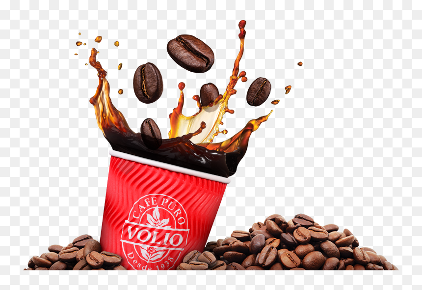 Café Volio, HD Png Download - granos de cafe png