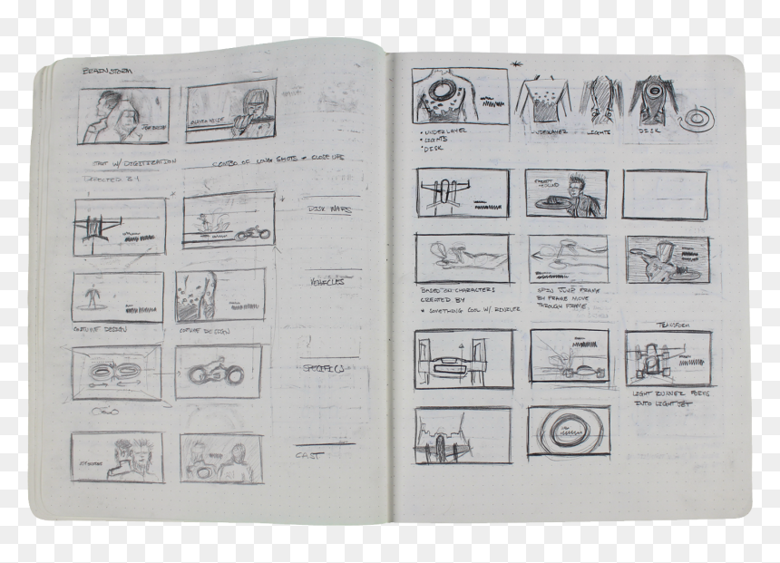 Tron Sketches - Paper, HD Png Download - tron legacy png