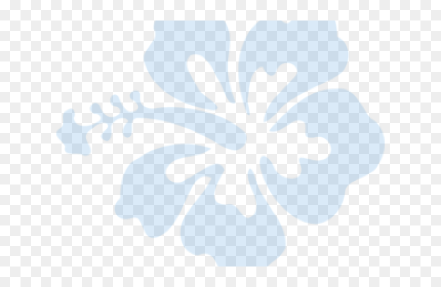 Blue Hibiscus Cliparts, HD Png Download - hibiscus clipart png