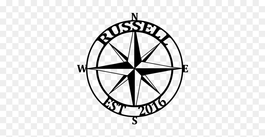 Emblem, HD Png Download - nautical compass png