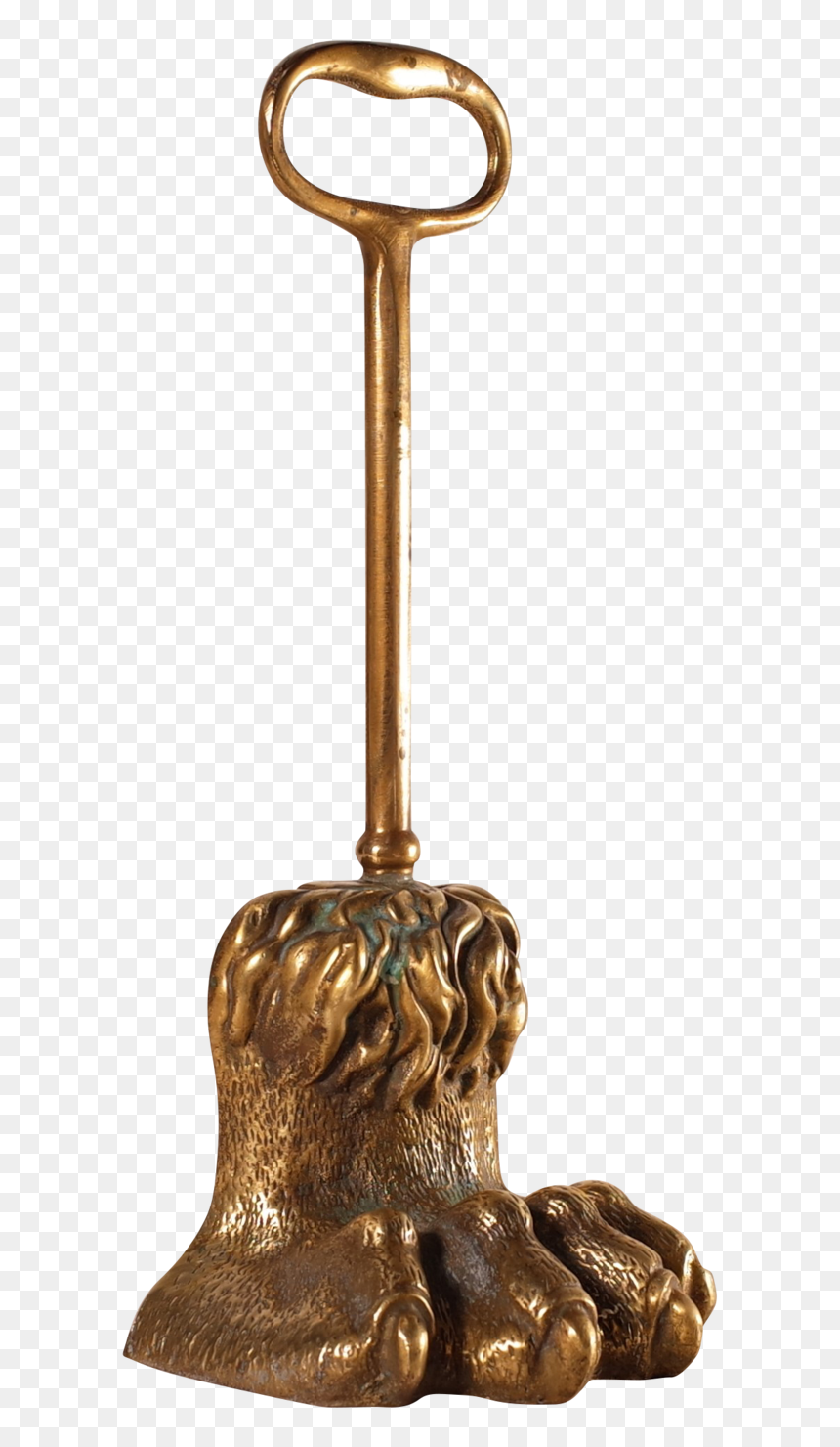 Victorian Brass Lion Paw Door Stop - Pineapple, HD Png Download - lion paw png