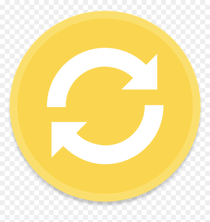 Microsoft Sync Icon - National Academy Of Sciences Png, Transparent Png - yellow button png