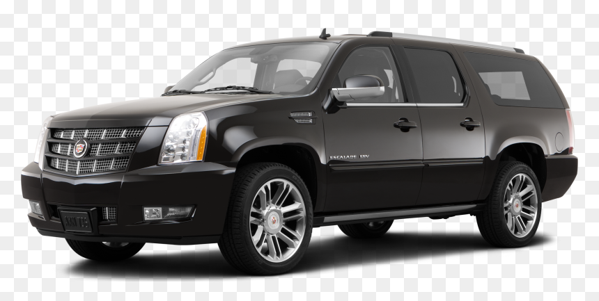 Black Cadillac Escalade Esv 2010, HD Png Download - cadillac escalade png
