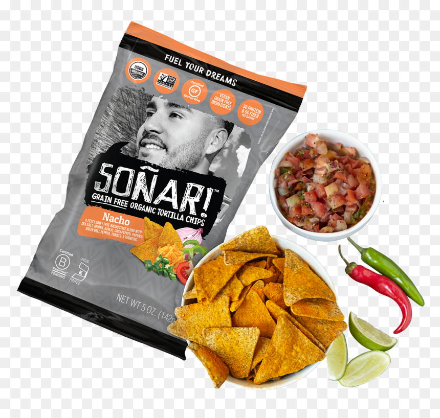 Sonar Food, HD Png Download - tortilla chip png