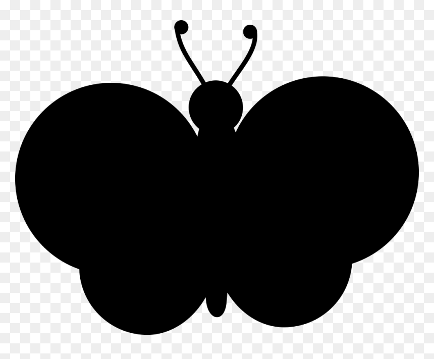 Butterfly With Circular Wings Shape Comments - March Of Dimes March For Babies 2019, HD Png Download - borboleta png