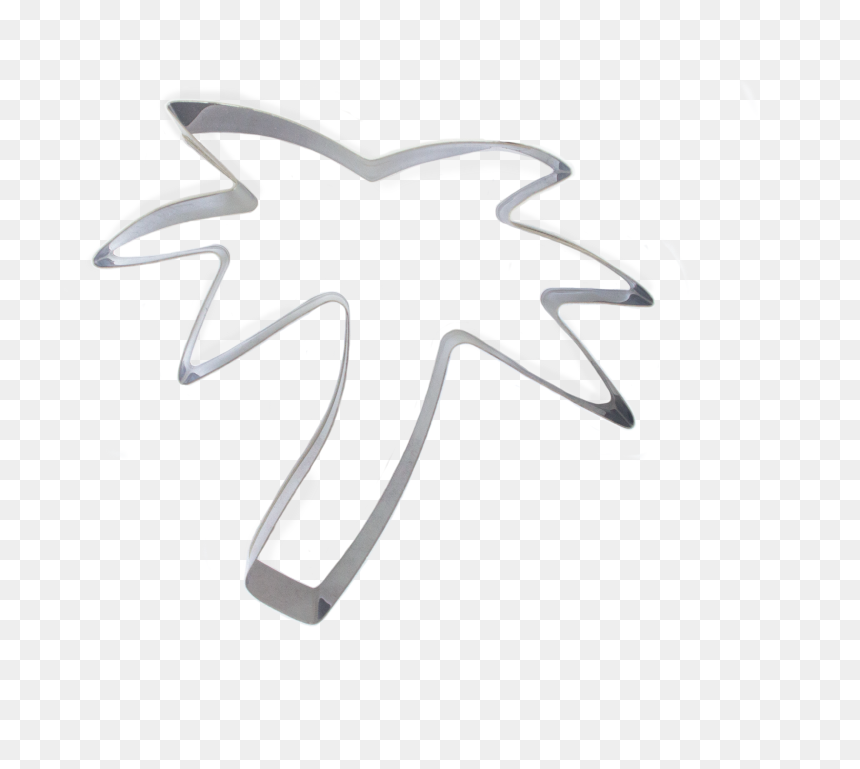 Palm Tree Cookie And Fruit Cutter, HD Png Download - white palm tree png