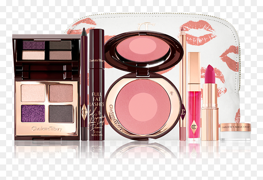 Glamour Muse Pack Shot With Magic Cream - Charlotte Tilbury The Golden Goddess Make Up Set, HD Png Download - glamour png