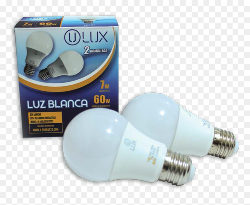 Incandescent Light Bulb, HD Png Download - bombillo png