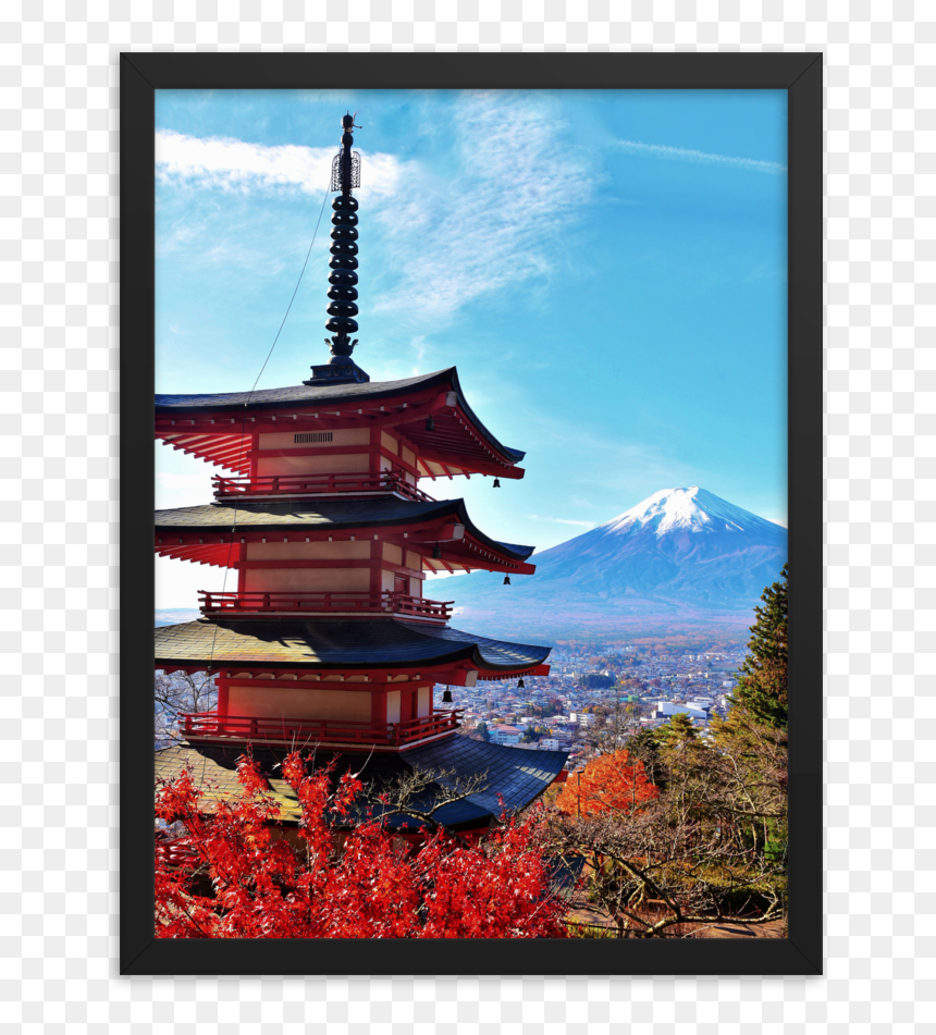 Japan Travel Planet"
 Class="lazyload Lazyload Fade - Arakurayama Sengen Park, HD Png Download - pagoda png