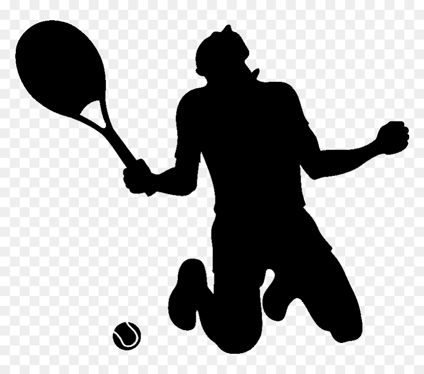 Art Mural Clipart Png Image Free Library Tennis Balls - Sport Mural Black, Transparent Png - mural png