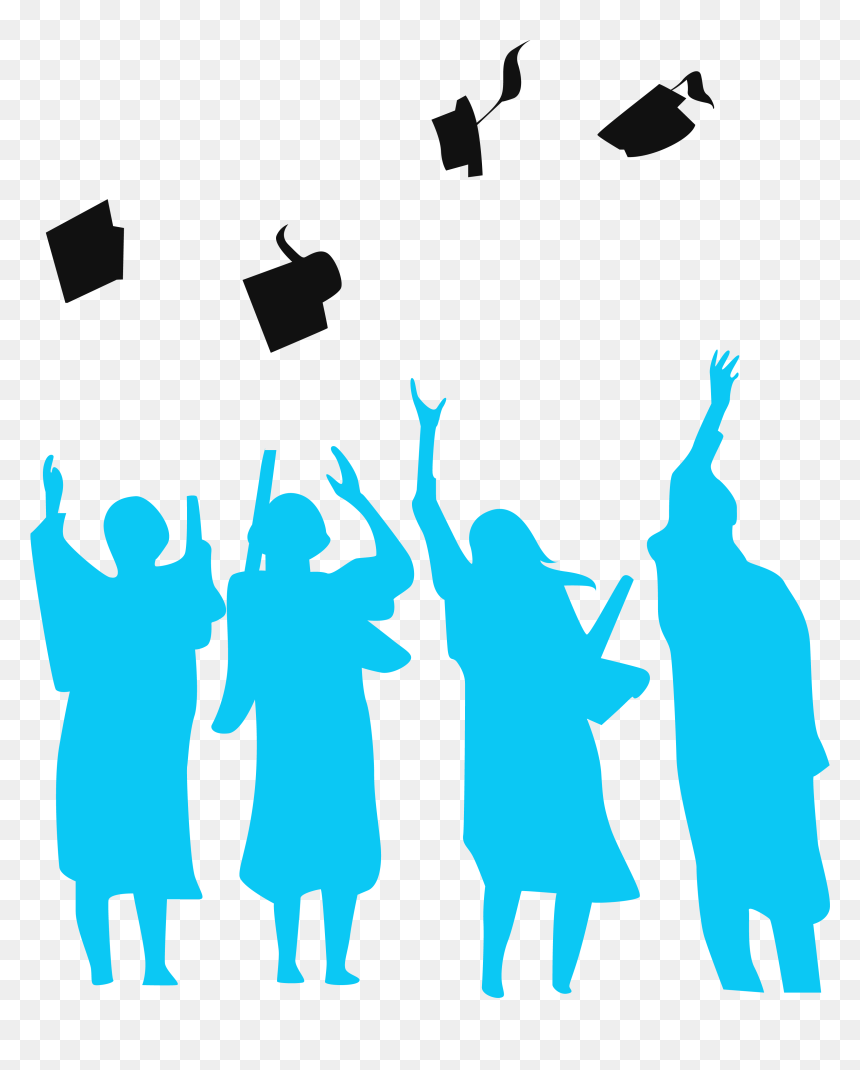 High School Senior Graduation, HD Png Download - graduates png