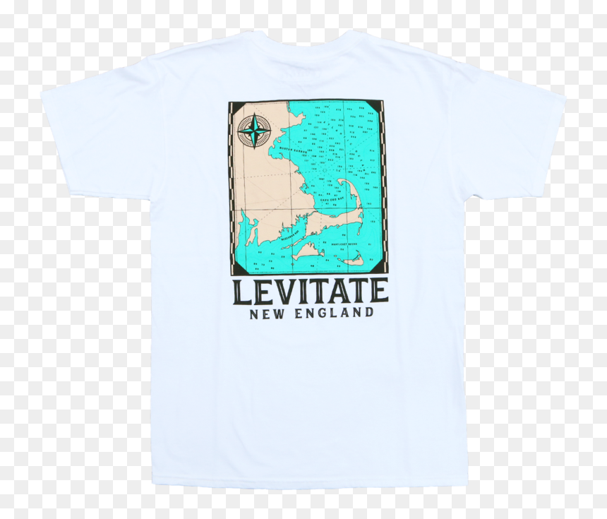Nautical Compass Tee White - Active Shirt, HD Png Download - nautical compass png