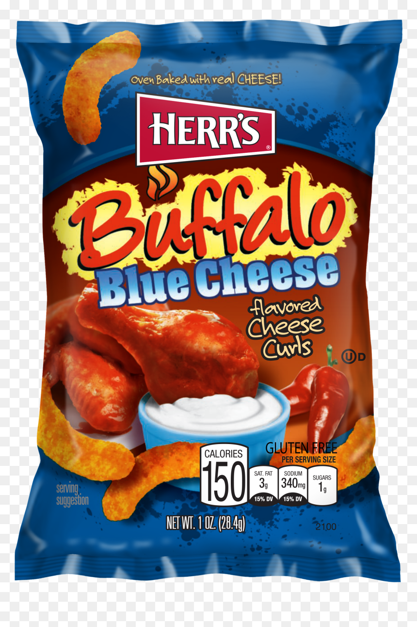 Herr's Blue Cheese Curls, HD Png Download - cheeto png