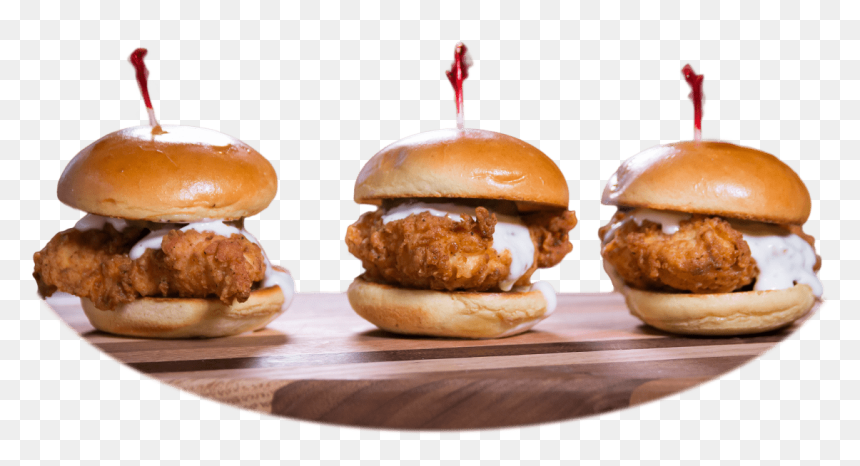 Southern Fried Chicken Sliders - Southern Fried Chicken Sliders Carolina Ale House, HD Png Download - chicken sandwich png