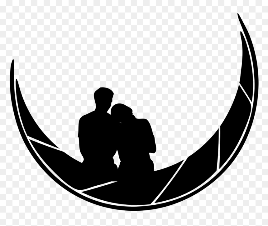 Moon Silhouette Png , Png Download - Portable Network Graphics, Transparent Png - moon silhouette png